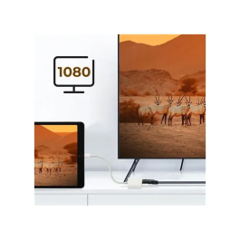 Apple Adaptador Lightning a HDMI Compatible con iPhone/iPad, Transmisión de Video de Alta Definición