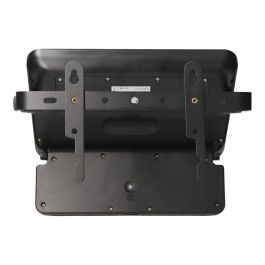 Edm Aplique Multifuncional LED Solar 10W 1150lm Luz Fría 6000K Negro con Sensor de Presencia y Crepuscular IP65 27.5x19.6cm