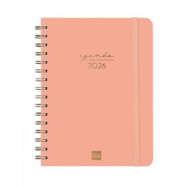 Agenda Anual (2026) Catalan Finocam Espiral Alma Wire-O Tapa Extra Con Goma E10 155X212 S/V Apais. Coral Precio: 10.50000006. SKU: B16FPCBE44