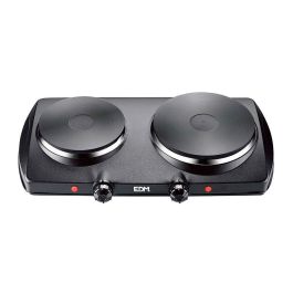 Edm Cocina Eléctrica 2 fuegos 1400 W Negra CE/A13 Precio: 30.50000052. SKU: S7905364