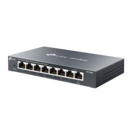 TP-Link TL-RP108GE switch Gestionado L2 Gigabit Ethernet (10/100/1000) Energía sobre Ethernet (PoE) Negro