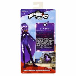 Bandai AAAME75201 Muñeca Articulada Miraculous Ladybug Ubiquity Licencia Oficial 26 cm