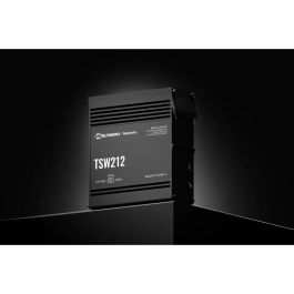 Teltonika TSW212 Conmutador Gestionado L2 de 8 Puertos Gigabit Ethernet y 2 Ranuras SFP, 20 Gbit/s