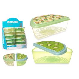Tupper Fruta Piña y Kiwi 1,2L Leknes 23x13x8 cm (24 Unidades) Precio: 53.49999996. SKU: B1AAGSBP9R