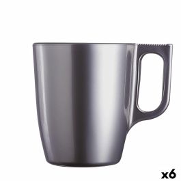 Taza Mug Luminarc Flashy Morado 250 ml Vidrio (6 Unidades) Precio: 24.95000035. SKU: B18H7WVG8H