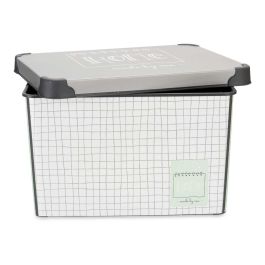 Caja de Plástico Kipit 17L Home con Asa 28x22x37 cm - Varios Colores (12 Unidades) Caja de Plástico Kipit 17L Home con Asa 28x22x37 cm - Varios Colores (12 Unidades)