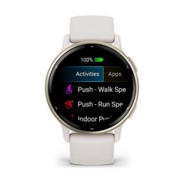Garmin vivoactive 5 ivory Reloj Inteligente Unisex con Pantalla AMOLED y GPS Integrado
