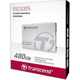 Transcend SSD220S SSD interno 480GB 2.5" SATA 6Gb/s TLC para ordenador y portátil