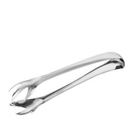 Sambonet Pinza para Hielo Italia con Muelle, 17.5 cm, Acero Inoxidable para Buffet y Exposición Precio: 9.5000004. SKU: B1F3C2GRMV