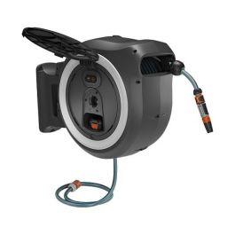 Gardena 18642-55 Enrollador de Manguera a Batería PowerRoll XL P4A solo, 35m, 18V