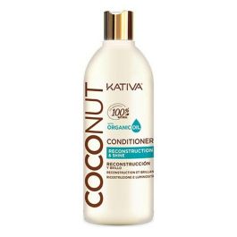 Kativa COCONUT conditioner 500 ml - Acondicionador Hidratante y Nutritivo con Aceite de Coco Orgánico para Cabello Dañado Precio: 11.58999952. SKU: S0574431