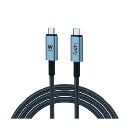 Cable USB 3.1 Tipo-C Woxter PE26-183/ USB Tipo-C Macho - USB Tipo-C Macho/ Hasta 240W/ 40Gbps/ 2m/ Negro Precio: 37.0139003872. SKU: B13MP9P9VF