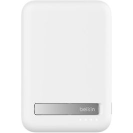 Belkin Qi2 10K BoostCharge Pro – Powerbank Magnética Inalámbrica 15W, Carga Rápida, Blanco para Móvil