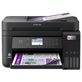 Epson ET-3850 Impresora Multifunción EcoTank 3 en 1, A4, Wi-Fi, ADF, Duplex, Inyección de Tinta, Color, 4800 x 1200 DPI