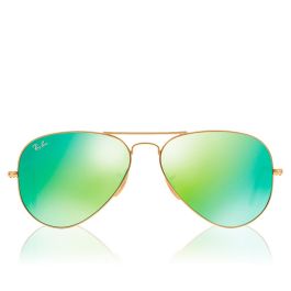 Rayban Gafas de Sol RB3025 112/19 58 mm Montura Oro Cristales Verde Flash Aviator Mujer Hombre Precio: 104.8899995. SKU: B1J5WGHSCR