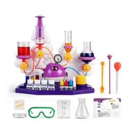 Canal Toys Super Laboratorio con Vaso graduado, Tubos de ensayo, Gafas de seguridad, Pigmentos y Vitamina C