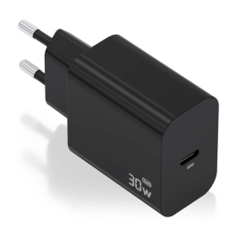 AISENS - CARGADOR GaN 30W, 1xUSB-C PD3.0, NEGRO Precio: 4.79000038. SKU: B12Y78FYE6