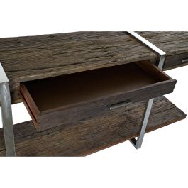 Recibidor DKD Home Decor Marrón Plateado 180 x 44 x 75 cm