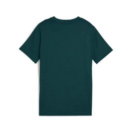 Camiseta de Manga Corta Infantil Puma Essentials 2 Color Verde L