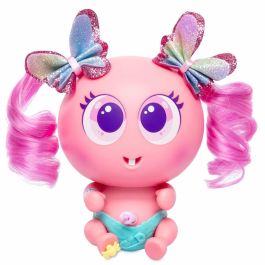 Bandai Ksimerito Machincuepa Niu Gen Rosa Muñeco Interactivo Adopta tu Bebé 15.5x19.5x13.5 cm Niños +3 Años