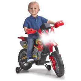 Feber 400F Moto Eléctrica Cross 6V para Niños 3-5 Años con Luz y Sonidos Reales, Incluye Batería 6V Recargable. Medidas: 74x50x27 cm Feber 400F Moto Eléctrica Cross 6V para Niños 3-5 Años con Luz y Sonidos Reales, Incluye Batería 6V Recargable. Medidas: 74x50x27 cm