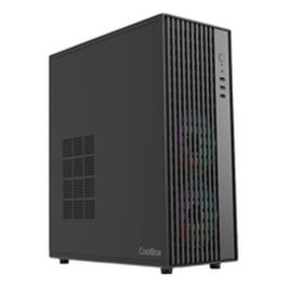 Coolbox A850 Caja PC Torre ATX Negra con USB-C, USB 3.2 Gen1 y 1 Ventilador Incluido para Tarjetas Gráficas hasta 330mm