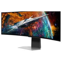 SAMSUNG Monitor Odyssey OLED G9 S49CG954SU 49" UWQHD 5120x1440 OLED 240Hz 0,03ms Curvo Plata