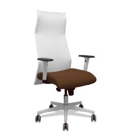 Silla de Oficina Piqueras y Crespo 54BR65G Blanco Marrón oscuro Precio: 513.49999965. SKU: B1EYSMH7PR