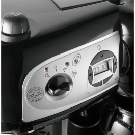 Delonghi Cafetera Espresso BCO 264.1 - Máquina de Café Negro