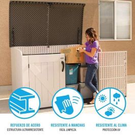 Armario Lifetime 60170 Horizontal Exterior 190 x 131 x 106 cm Acero Plástico