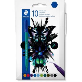 STAEDTLER Rotuladores Fasermaler cool & cute, set de 10, colores surtidos, punta ultrafina, 1mm Precio: 19.49999942. SKU: B1JTYQAZ9W