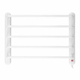 Orbegozo TH 8002 - Toallero Eléctrico de pared 90W para Baño, calienta y seca toallas, color blanco