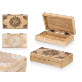 Caja rectangular pequeña Giftdecor 17.5x4x10 cm, madera, colores surtidos (12 Unidades) Precio: 32.49999984. SKU: B14XHA94WM