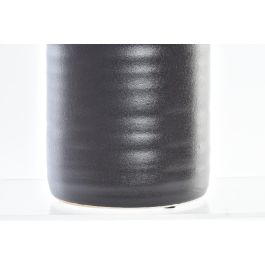DKD Home Decor Jarrón Negro Porcelana 13 x 32 x 13 cm