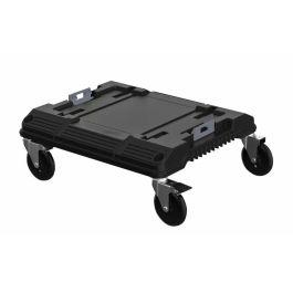 Stanley FMST1-71972 Módulo de Rodillos TSTAK FATMAX, 4 Ruedas 360° con Freno, Resina Resistente, Compatible PRO-STACK