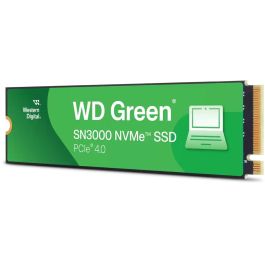 Western Digital WDS500G4G0E Disco SSD NVMe WD Green SN3000 500GB M.2 2280 PCIe Gen4 5000MB/s lectura 4100MB/s escritura