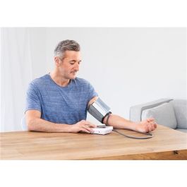 Beurer BM-51 Tensiómetro de Brazo EasyClip con Tecnología de Inflación Automática, Memoria para 2 Usuarios, Pantalla XL y Detector de Arritmias