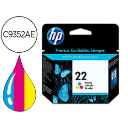 HP Deskjet 3920/3940 PSC 1410 Cartucho Color Nº22 (5ml) Precio: 38.50000022. SKU: S5600613
