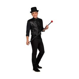 Disfraz chaleco showman negro talla m-l