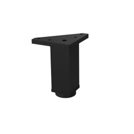 Herrajes Alk Pata de Aluminio Laos Acabado Negro Altura H100 (Set de 4 Unidades) Precio: 12.50000059. SKU: B1FD9WTKWX