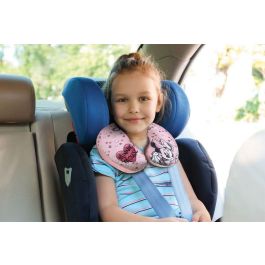 Disney CZ10624 Almohada de Viaje Minnie, Poliéster, relleno de perlas de poliestireno, Lavable a mano, 8x18,5x3 cm Disney CZ10624 Almohada de Viaje Minnie, Poliéster, relleno de perlas de poliestireno, Lavable a mano, 8x18,5x3 cm