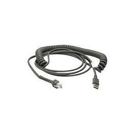 Zebra Cable de Conexión USB 2,8m para Escáner de Códigos de Barras Girado Precio: 50.49999977. SKU: B1JMFASCR5