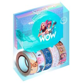 Wow Generation Cintas Decorativas Washi Tapes | Adhesivos para Manualidades y Proyectos Creativos | Apto para Niños y Niñas +3 Años