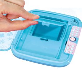 V-Tech 80-586222 Diario Secreto de Stitch Disney - Cuaderno Mágico con Voz, Código de Seguridad y Compartimento Oculto