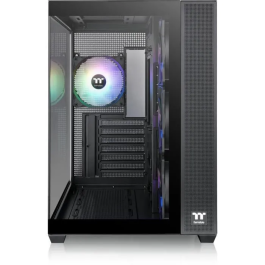 Thermaltake View 380 TG ARGB Black Midi Tower PC Negro con Vidrio Templado y Iluminación ARGB para Gaming