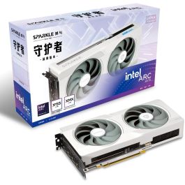 Sparkle B570 Intel Arc A750 Guardian Luna OC 10GB GDDR6 blanca