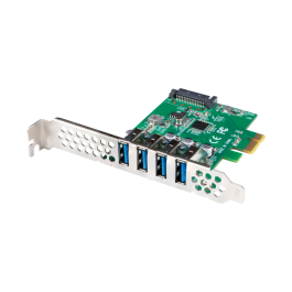 Lanberg PCE-US3-004 Tarjeta PCIe a USB 3.2 Gen 1 (3.1 Gen 1) con 4 Puertos Tipo A, Ancho de Banda 5 Gbit/s Precio: 17.95000031. SKU: B175CNJHS9