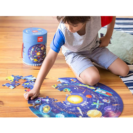 Apli Kids Puzzle Circular Sistema Solar 18200 XXL 48 Piezas 50cm
