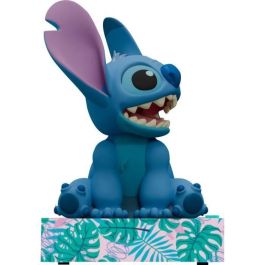 Kids Euroswan Despertador Digital Stitch Infantil con Luz de Noche 3D, Muestra Fecha y Hora, Recomendado para Niños +3 Años
