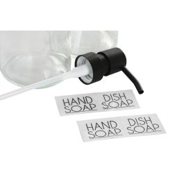 Dosificador Basicos DKD Home Decor Negro Blanco 8 x 17 x 8 cm Set de 2 (4 Unidades) Dosificador Basicos DKD Home Decor Negro Blanco 8 x 17 x 8 cm Set de 2 (4 Unidades)